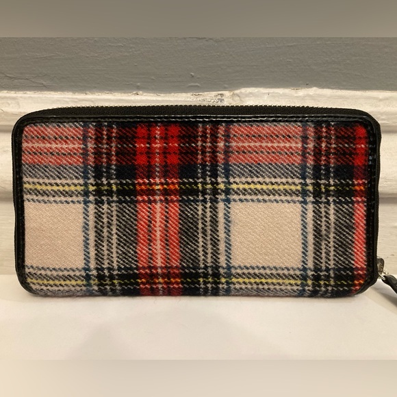 Used Once French Connection Tartan Shoulder Bag and Matching BNWT Wallet - Picture 8 of 11